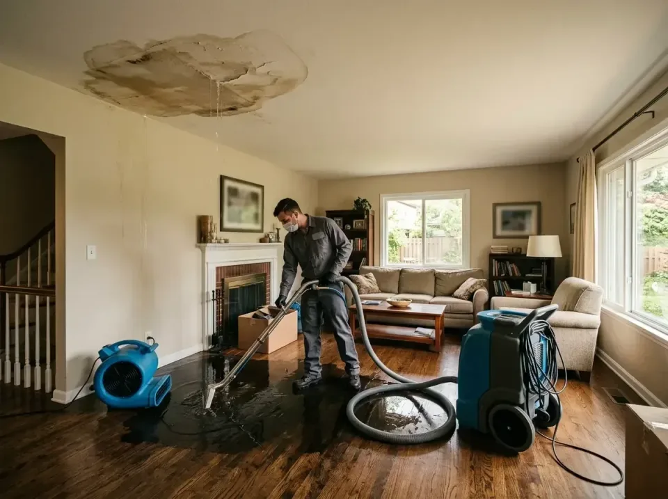 attic-pipe-burst-ceiling-drip-008 — frequently asked questions, Water Damage Restoration & Carpet Care in Ste. Genevieve, MO